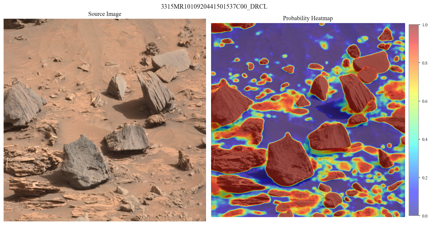 MANTLE Boulder Segmentation Heatmap Test 07