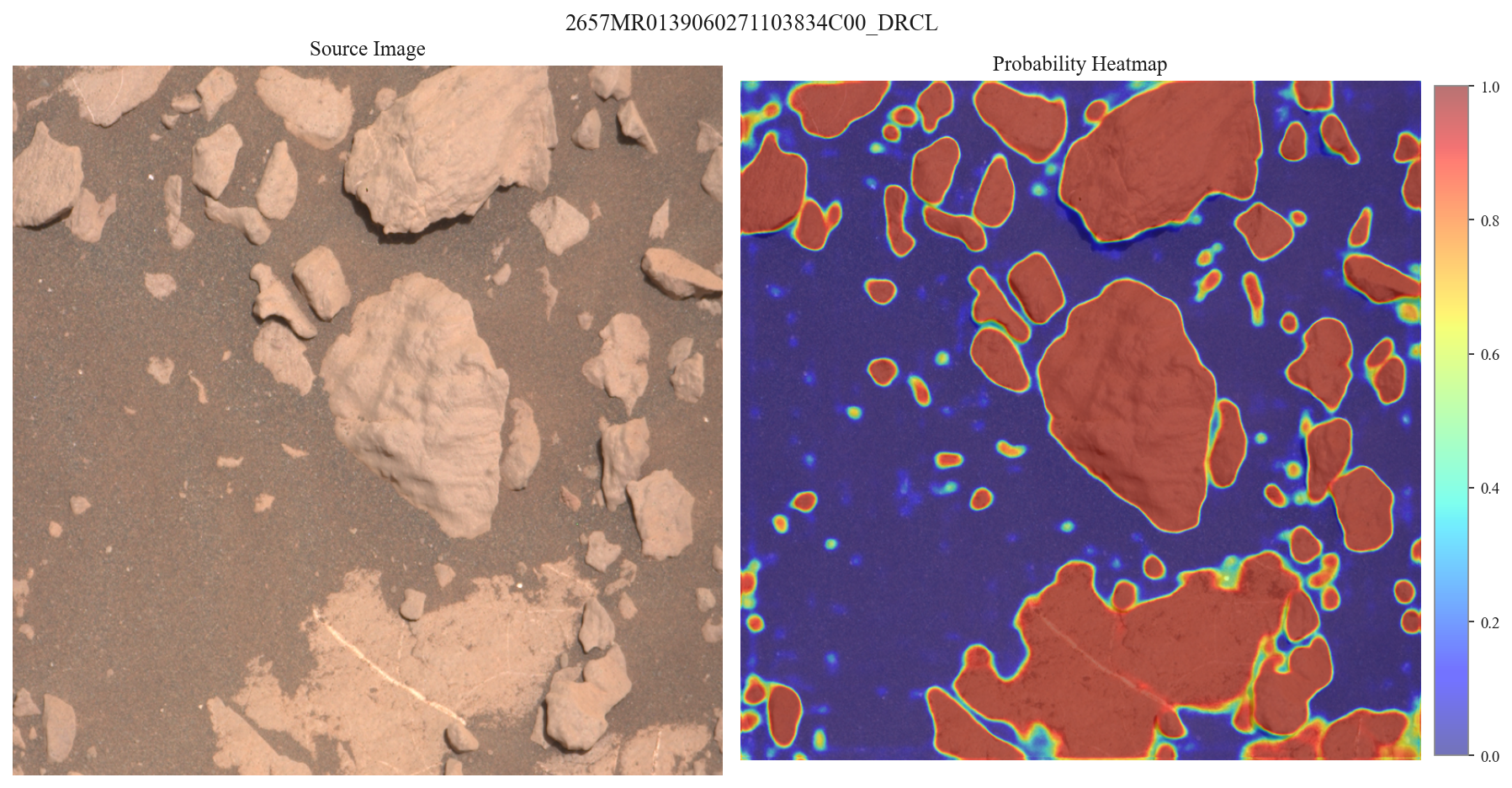 MANTLE Boulder Segmentation Heatmap Test 09